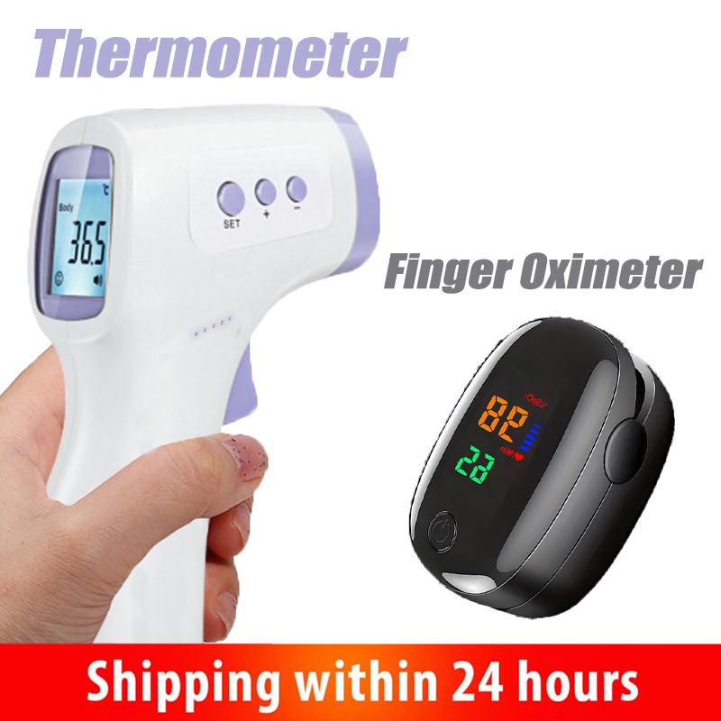 Pulse Oximeter - Termómetro infrarrojo sin contacto para medir