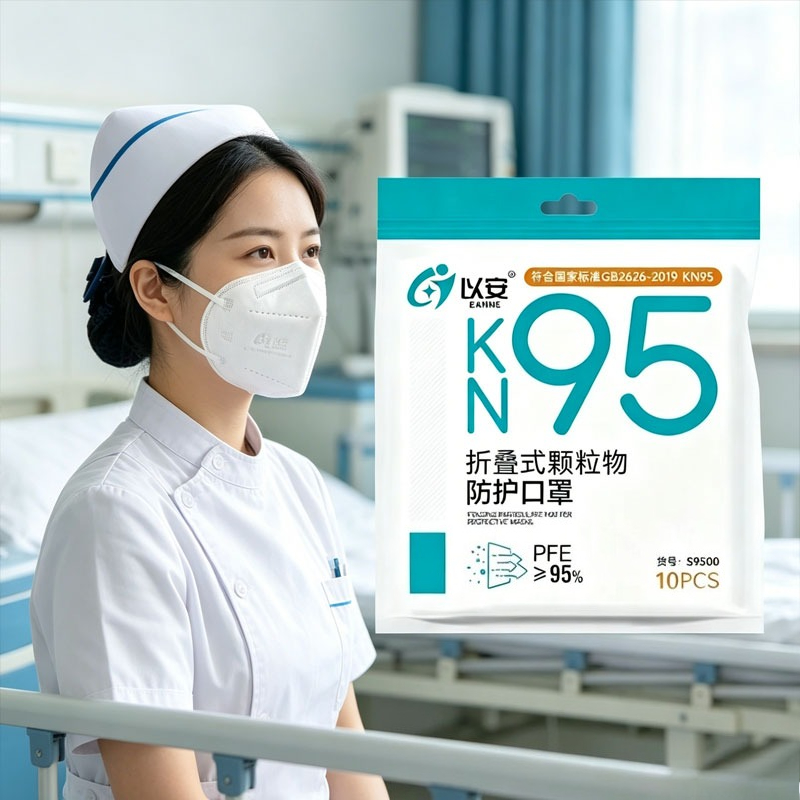 Surgical Mask - Mascarilla protectora no tejida estándar KN95,