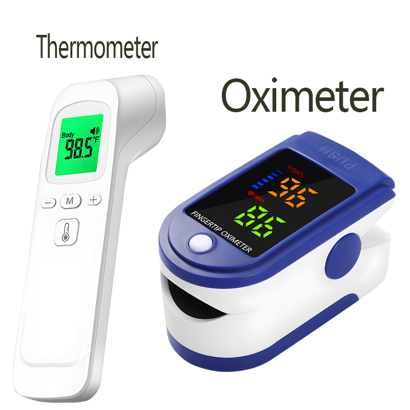 Pulse Oximeter - Termómetro infrarrojo sin contacto para medir