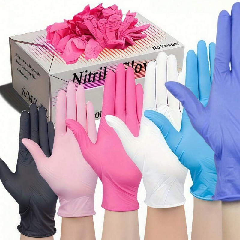 Medical Gloves - 100 Uds guantes desechables de nitrilo