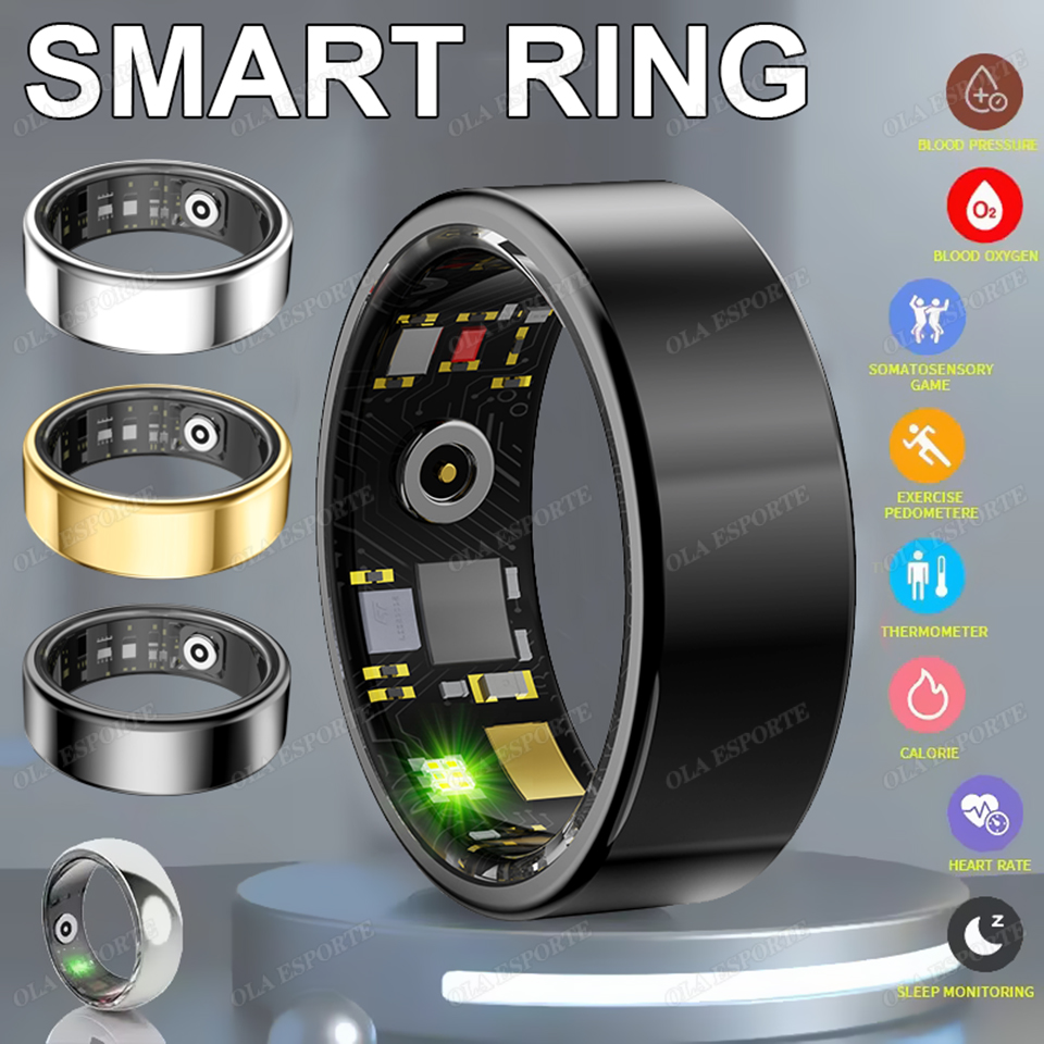 Blood Pressure Monitor - Anillo Inteligente para Mujer 2027, Monitor