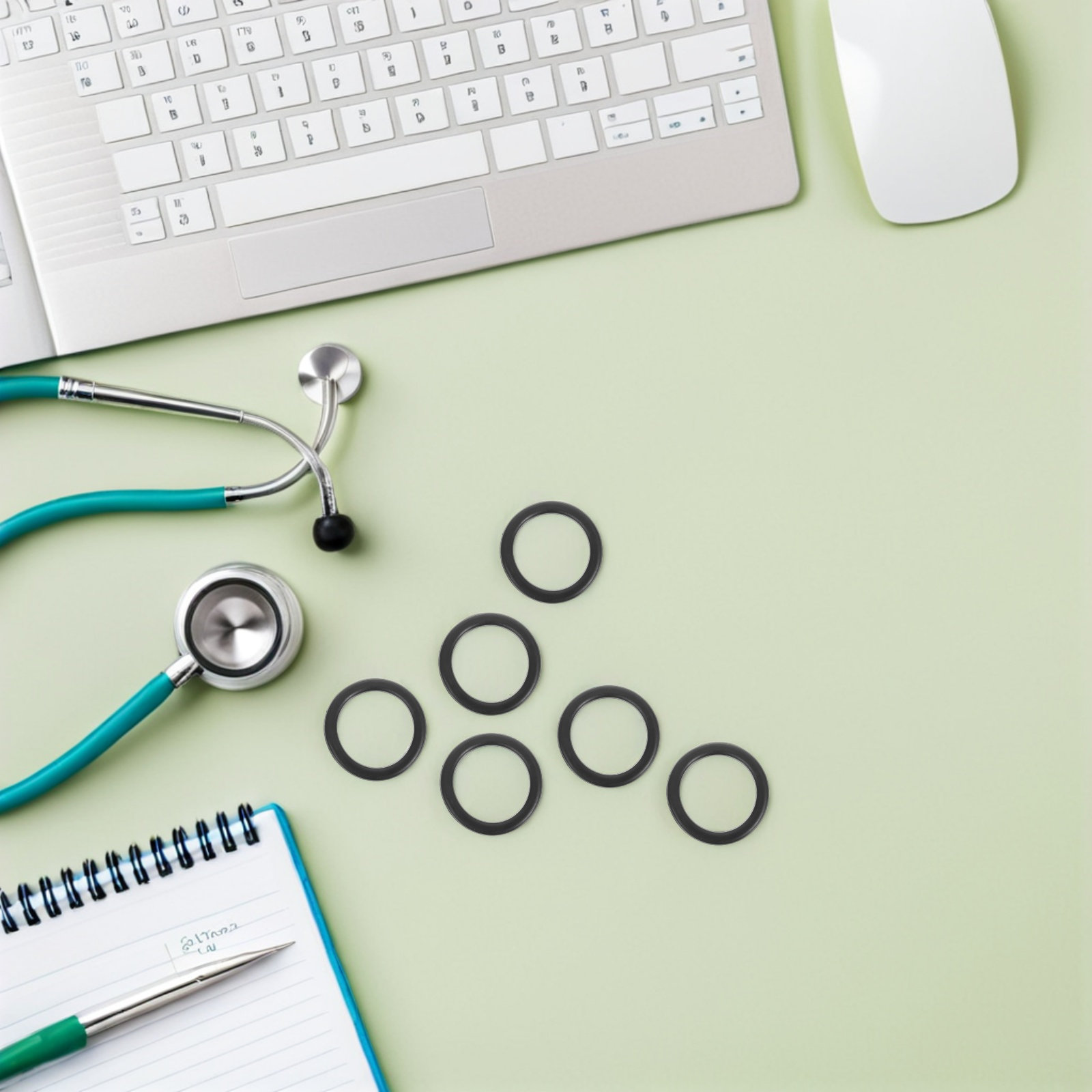 10 unidades de diafragma para  - Stethoscope reseña y precio