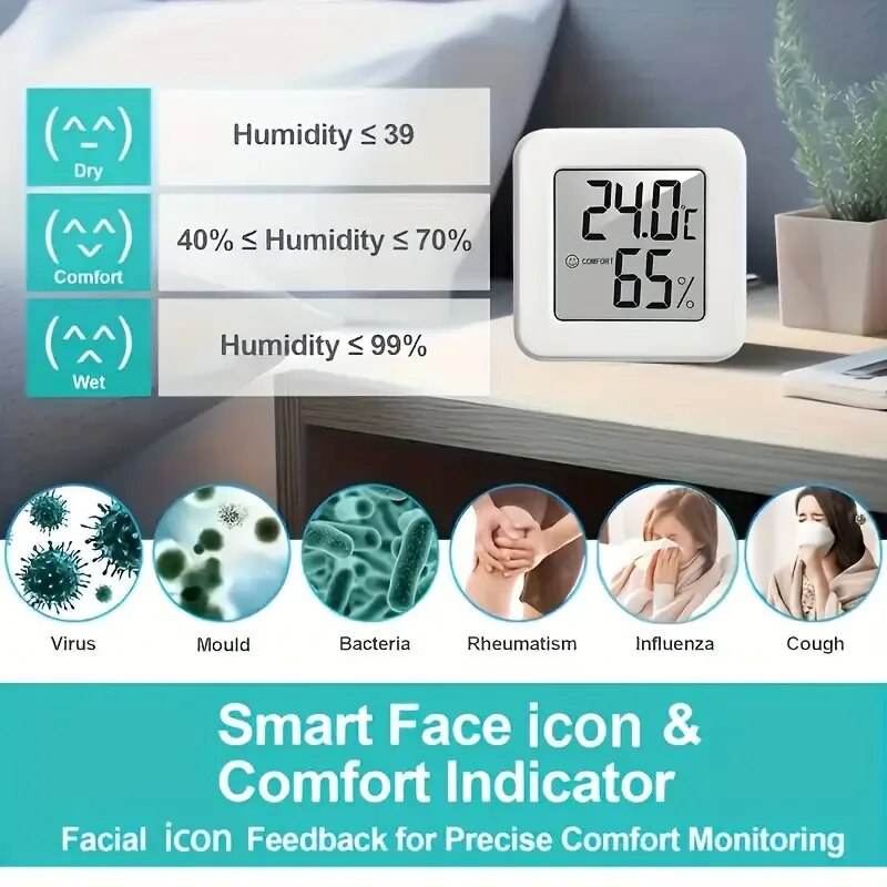 Higrómetro Digital, Termómetro - Thermometer Digital reseña y precio