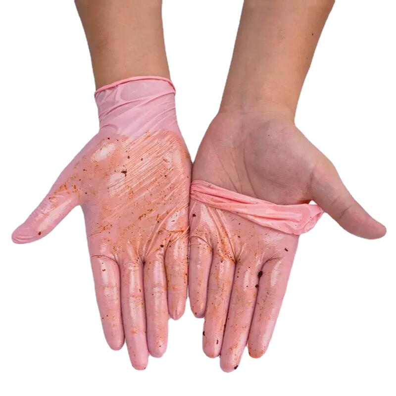 Guantes de nitrilo rosas desec - Medical Gloves reseña y precio
