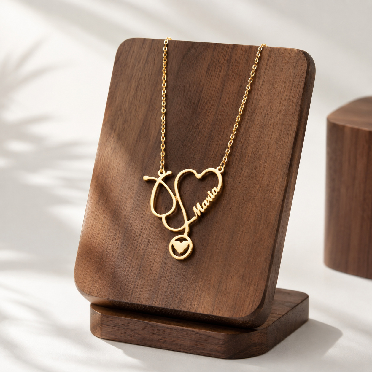 Collar con colgante de estetos - Stethoscope reseña y precio
