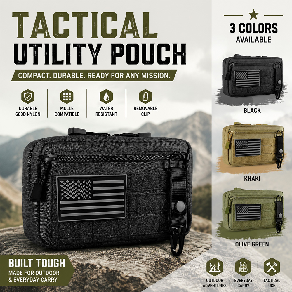 Bolsa táctica Molle EDC para e - First Aid Kit reseña y precio