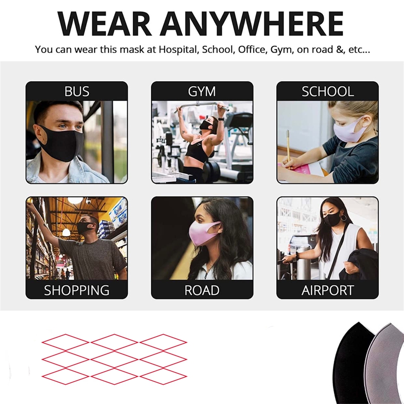5/10 Uds moda sólida Earloop m - Surgical Mask reseña y precio