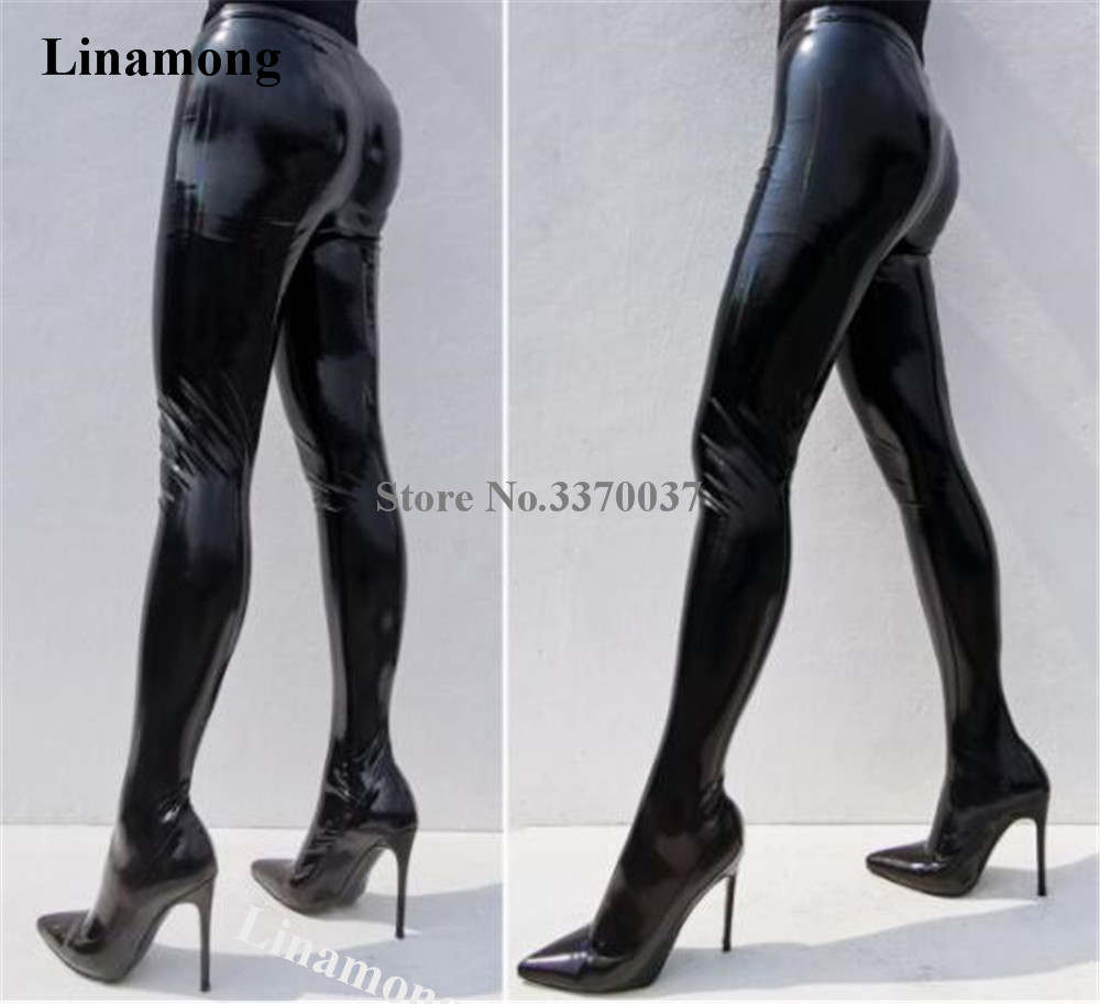 Linamong-Botas altas sexis de  - Bandage reseña y precio
