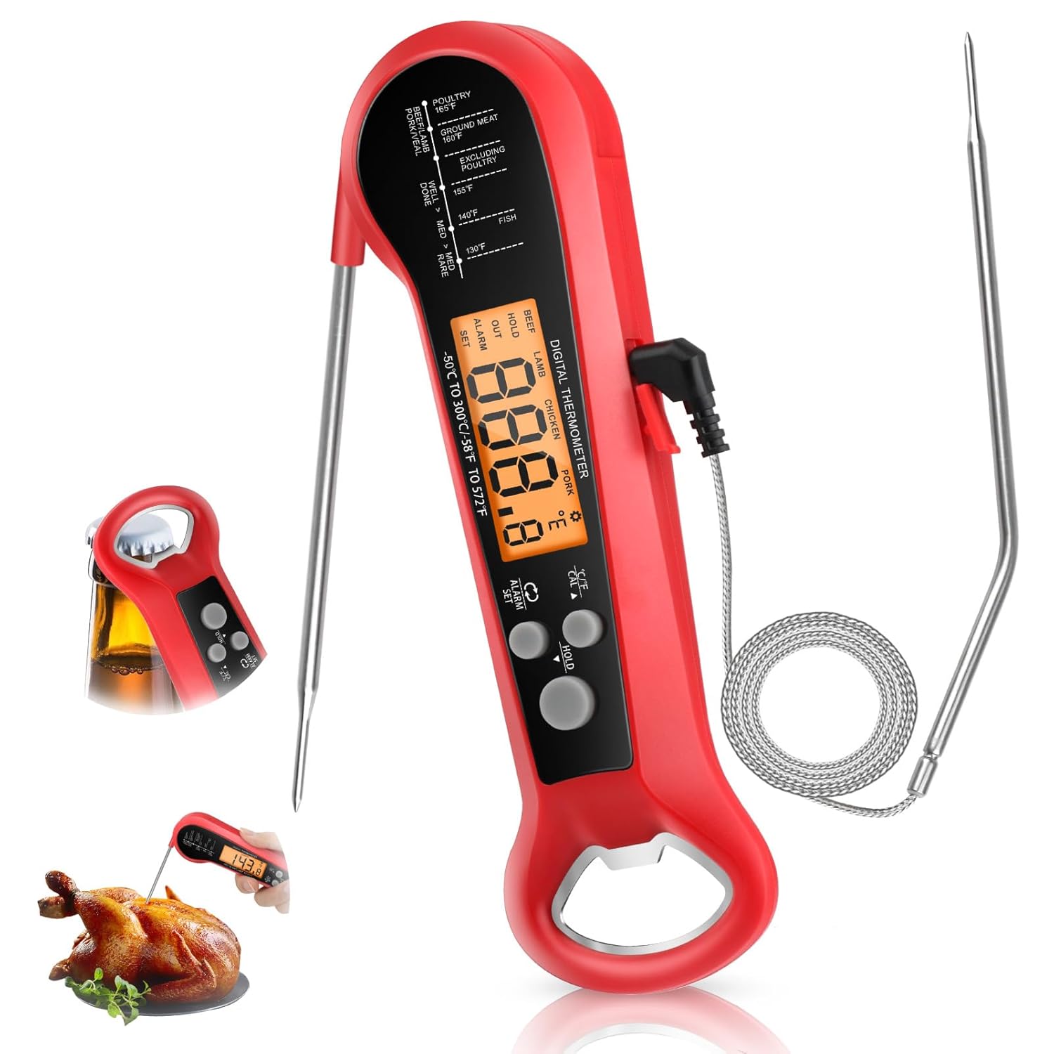 Termómetro de Carne Profesiona - Thermometer Digital reseña y precio
