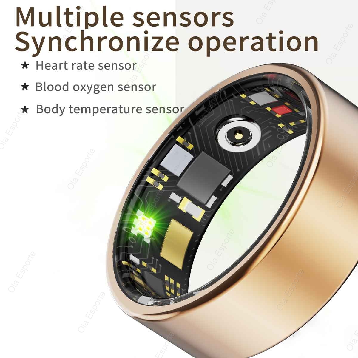 Nuevo anillo inteligente multi - Blood Pressure Monitor reseña y precio